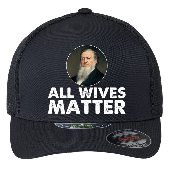 All Wives Matter Joseph Smith Polygamy Ex Mormon Lds Meme Flexfit Unipanel Trucker Cap