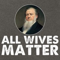 All Wives Matter Joseph Smith Polygamy Ex Mormon Lds Meme Cotton Canvas Backpack