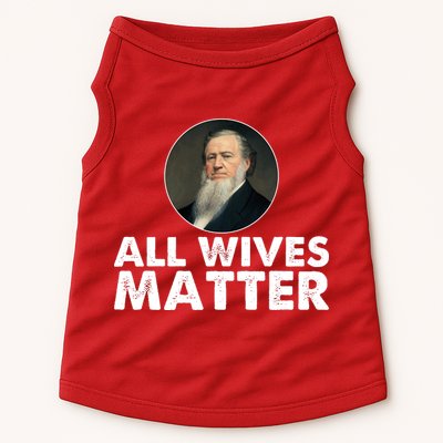 All Wives Matter Joseph Smith Polygamy Ex Mormon Lds Meme Doggie Tank
