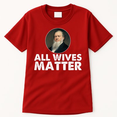 All Wives Matter Joseph Smith Polygamy Ex Mormon Lds Meme Tall T-Shirt