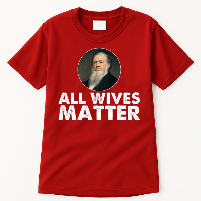 All Wives Matter Joseph Smith Polygamy Ex Mormon Lds Meme Tall T-Shirt