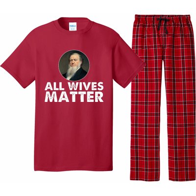 All Wives Matter Joseph Smith Polygamy Ex Mormon Lds Meme Pajama Set