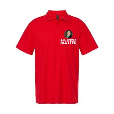 All Wives Matter Joseph Smith Polygamy Ex Mormon Lds Meme Softstyle Adult Sport Polo