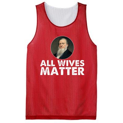 All Wives Matter Joseph Smith Polygamy Ex Mormon Lds Meme Mesh Reversible Basketball Jersey Tank