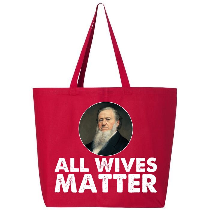 All Wives Matter Joseph Smith Polygamy Ex Mormon Lds Meme 25L Jumbo Tote