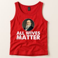 All Wives Matter Joseph Smith Polygamy Ex Mormon Lds Meme Tank Top