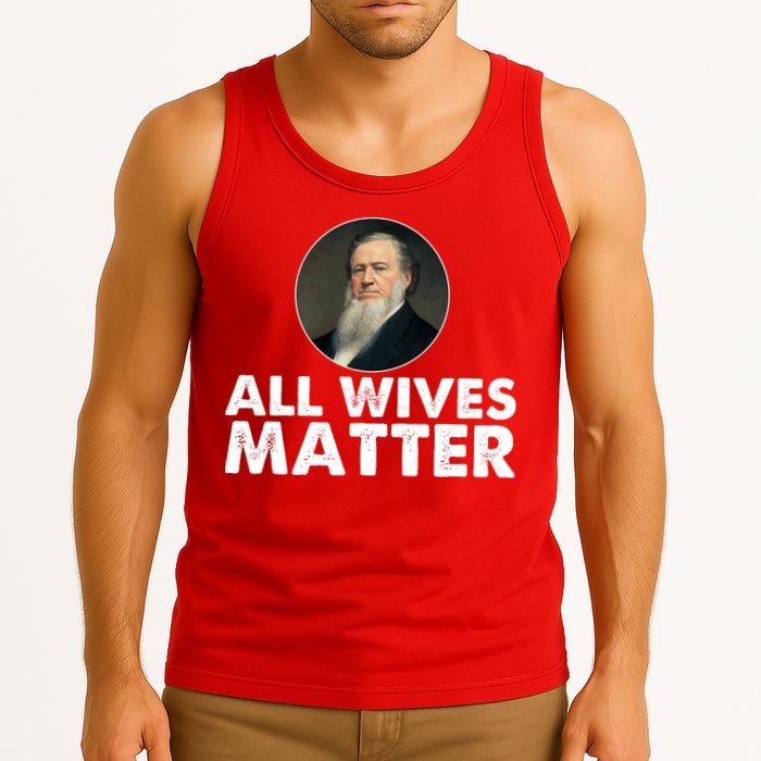 All Wives Matter Joseph Smith Polygamy Ex Mormon Lds Meme Tank Top