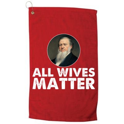 All Wives Matter Joseph Smith Polygamy Ex Mormon Lds Meme Golf Towel