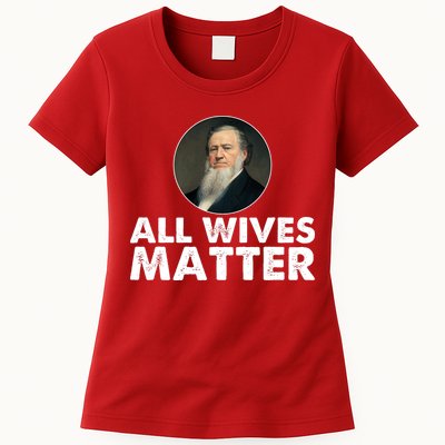 All Wives Matter Joseph Smith Polygamy Ex Mormon Lds Meme Womens T-Shirt