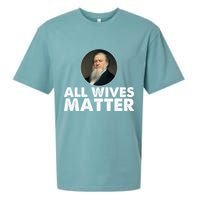 All Wives Matter Joseph Smith Polygamy Ex Mormon Lds Meme Sueded Cloud Jersey T-Shirt