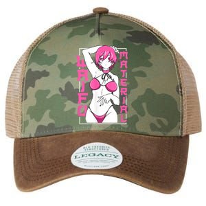 Anime Waifu Material Japanese Anime Lover Shirt Legacy Tie Dye Trucker Hat