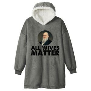 All Wives Matter Joseph Smith Polygamy Ex Mormon Lds Meme Hooded Wearable Blanket