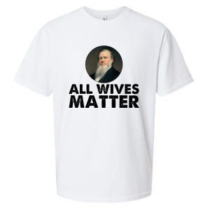 All Wives Matter Joseph Smith Polygamy Ex Mormon Lds Meme Sueded Cloud Jersey T-Shirt