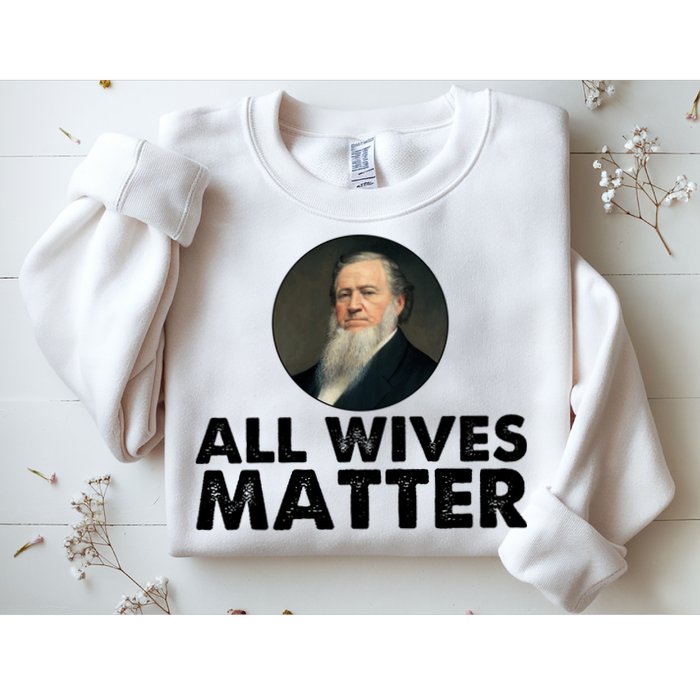 All Wives Matter Joseph Smith Polygamy Ex Mormon Lds Meme Sweatshirt