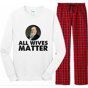 All Wives Matter Joseph Smith Polygamy Ex Mormon Lds Meme Long Sleeve Pajama Set