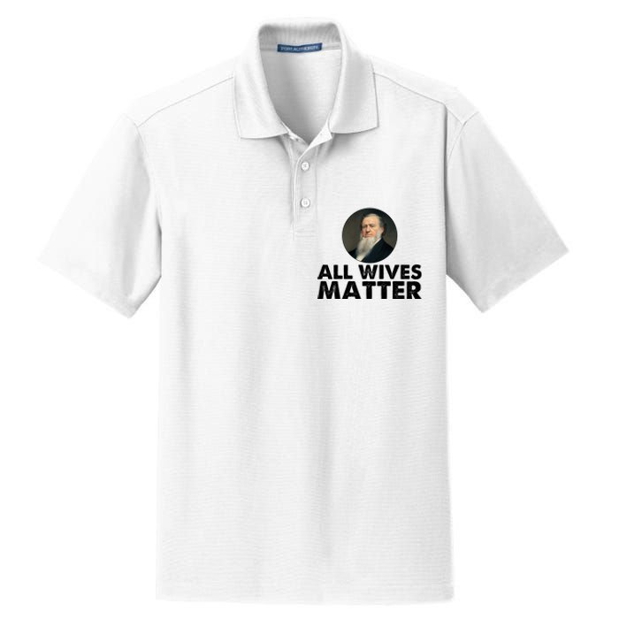 All Wives Matter Joseph Smith Polygamy Ex Mormon Lds Meme Dry Zone Grid Polo