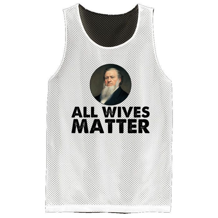 All Wives Matter Joseph Smith Polygamy Ex Mormon Lds Meme Mesh Reversible Basketball Jersey Tank