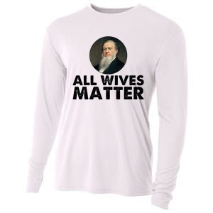 All Wives Matter Joseph Smith Polygamy Ex Mormon Lds Meme Cooling Performance Long Sleeve Crew