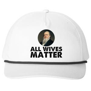 All Wives Matter Joseph Smith Polygamy Ex Mormon Lds Meme Snapback Five-Panel Rope Hat