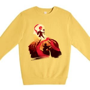 Adventures With My Father Premium Crewneck Sweatshirt