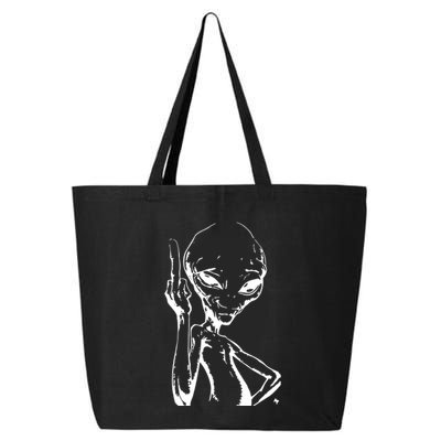 Alien With Middle Finger 25L Jumbo Tote