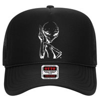 Alien With Middle Finger Hat