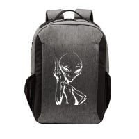 Alien With Middle Finger Vector Backpack