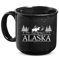 Alaskan Wilderness Moose Glacier Mountains Nature Alaska 15oz Campfire Ceramic Mug