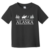 Alaskan Wilderness Moose Glacier Mountains Nature Alaska Toddler T-Shirt