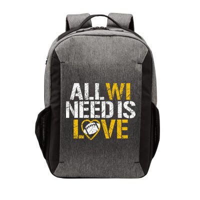All WI Need Is Love Vector Backpack