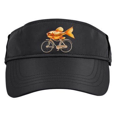 A Woman Needs A Man Like A Fish Needs A Bicycle Adult Drive Performance Visor