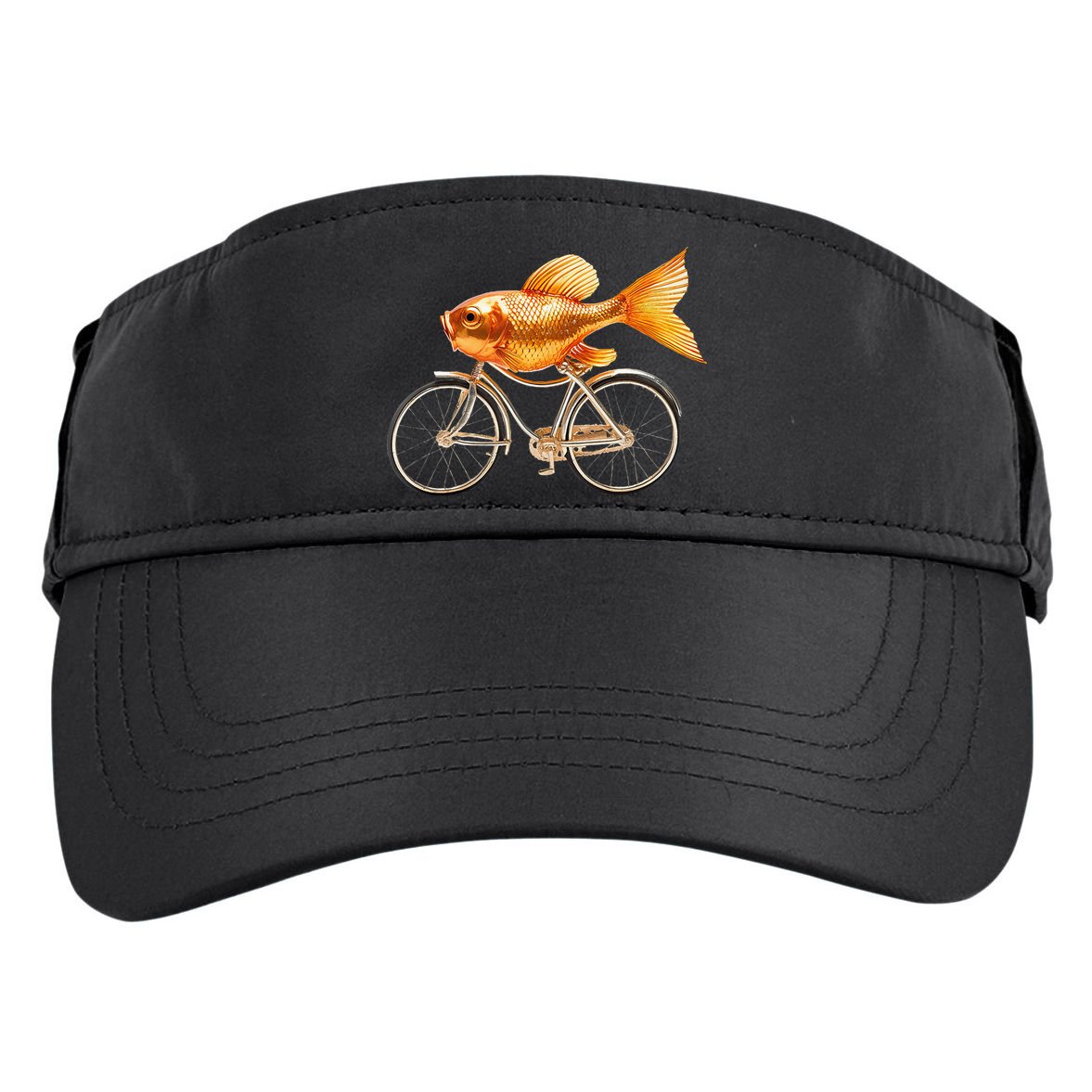 A Woman Needs A Man Like A Fish Needs A Bicycle Adult Drive Performance Visor