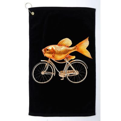 A Woman Needs A Man Like A Fish Needs A Bicycle Golf Towel