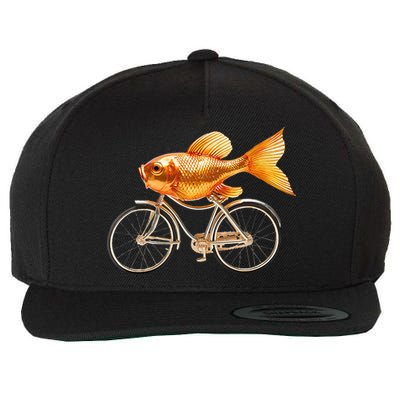 A Woman Needs A Man Like A Fish Needs A Bicycle Wool Snapback Cap