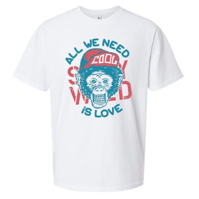 All We Need Is Love Sueded Cloud Jersey T-Shirt