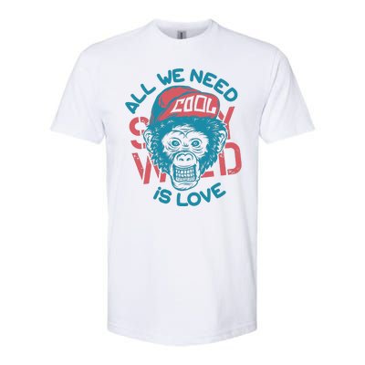 All We Need Is Love Softstyle CVC T-Shirt