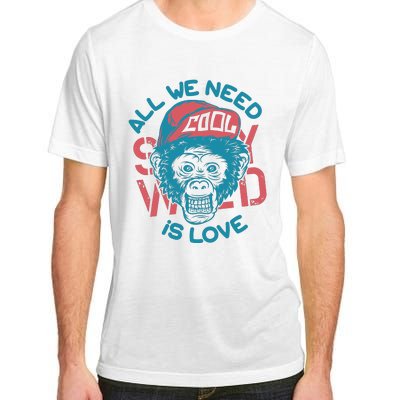 All We Need Is Love Adult ChromaSoft Performance T-Shirt