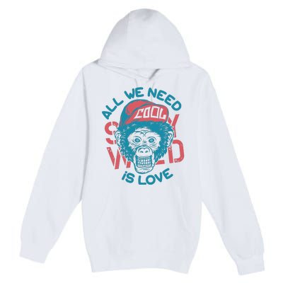 All We Need Is Love Premium Pullover Hoodie