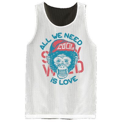 All We Need Is Love Mesh Reversible Basketball Jersey Tank