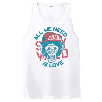 All We Need Is Love PosiCharge Competitor Tank