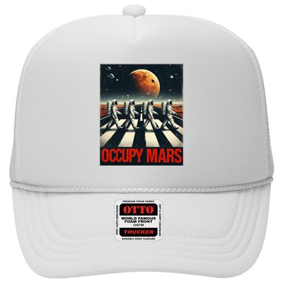 Astronauts Walking On Mars Occupy Mars Trucker Hat