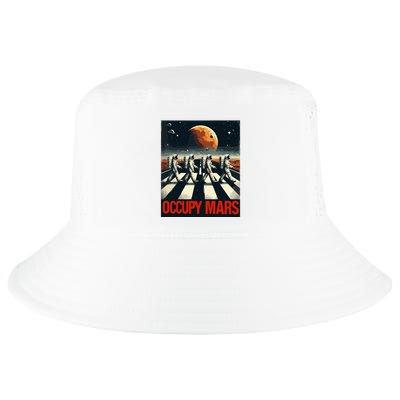 Astronauts Walking On Mars Occupy Mars Cool Comfort Performance Bucket Hat