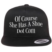 A’Ja Wilson Of Course She Has A Shoe Dot Com Flatbill Hat
