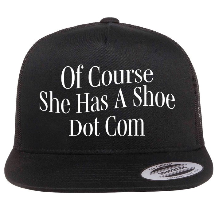 A’Ja Wilson Of Course She Has A Shoe Dot Com Flatbill Hat
