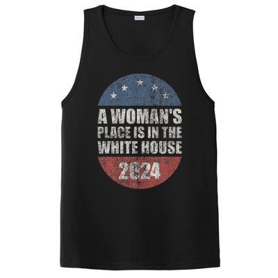 A WomanS Place Is In The White House First Female President PosiCharge Competitor Tank