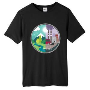 Air Water Pollution Nature Renewable Energy Vegan Off Grid Meaningful Gift Tall Fusion ChromaSoft Performance T-Shirt