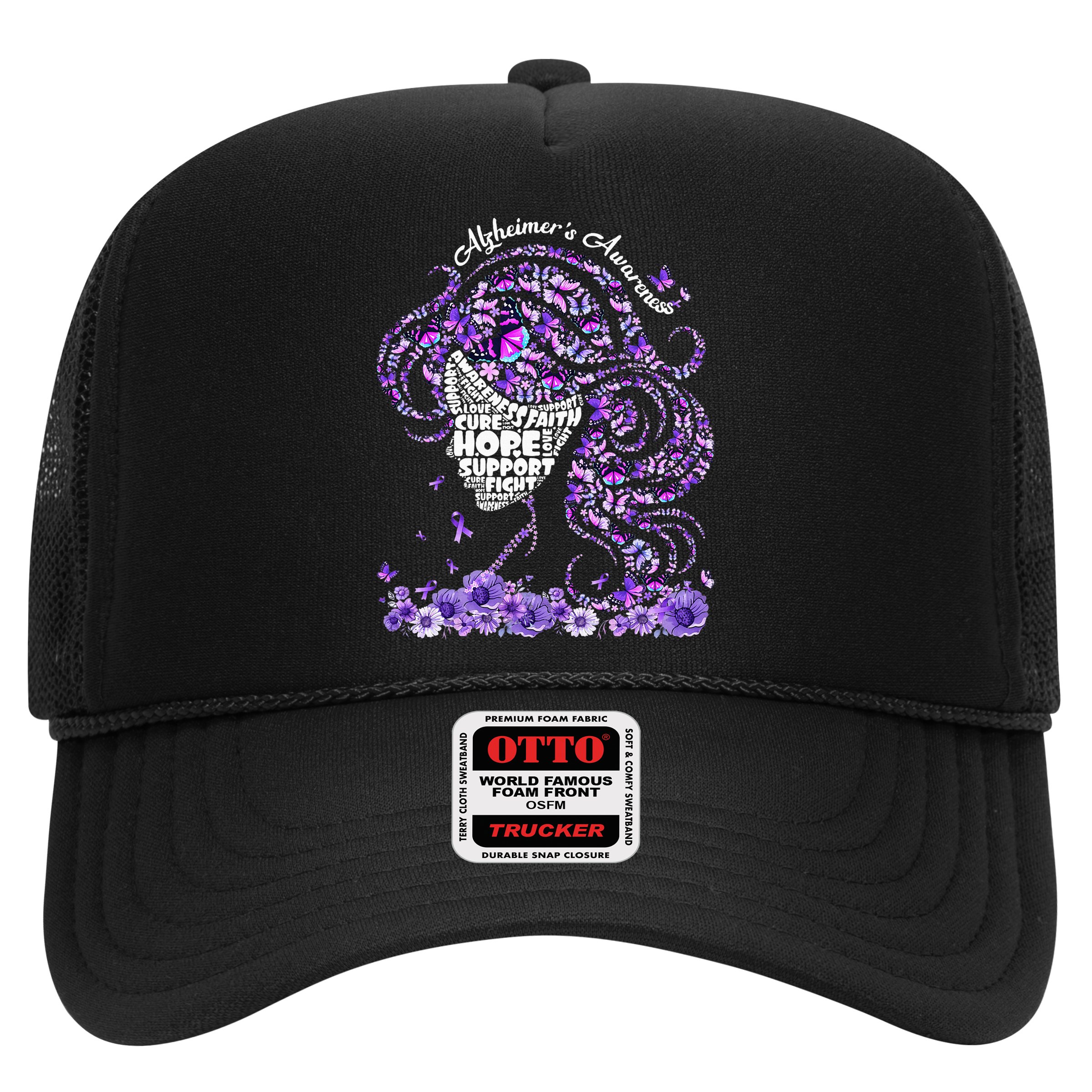 Alzheimers Wear Purple Alzheimers Awareness 2024 Hat