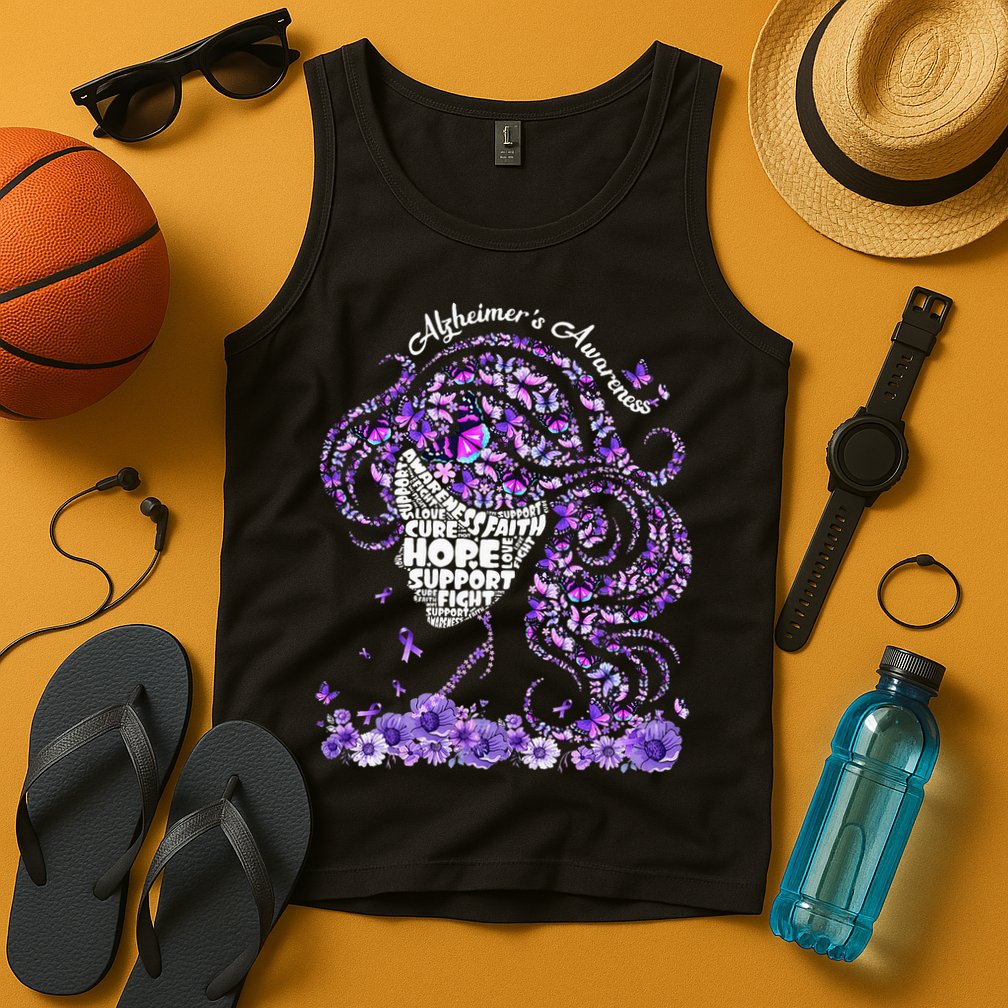 Alzheimers Wear Purple Alzheimers Awareness 2024 Tank Top
