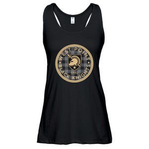 Army West Point Black Knights Plaid Badge Ladies Essential Flowy Tank