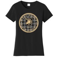 Army West Point Black Knights Plaid Badge Women's T-Shirt